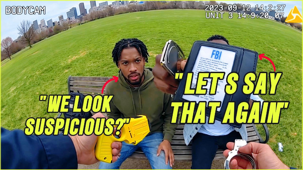 Rookie Cop Pulls Taser on Undercover FBI Agents at Riverside Park — Bodycam Leads to $950K Case