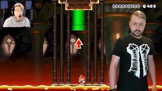 COMPANION SPRING HELL | Mario Maker #1 REACTION