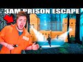 3AM BOX FORT Prison ESCAPE! Chased By Bounty Hunters 😱📦