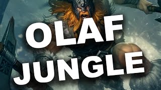 YOU CANT STOP ME! Olaf Jungle Full Game Commentary - League of Legends Season 6