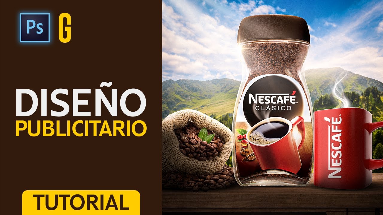 Photoshop Tutorial | Diseño Publicitario Paso a Paso | Advertising ...