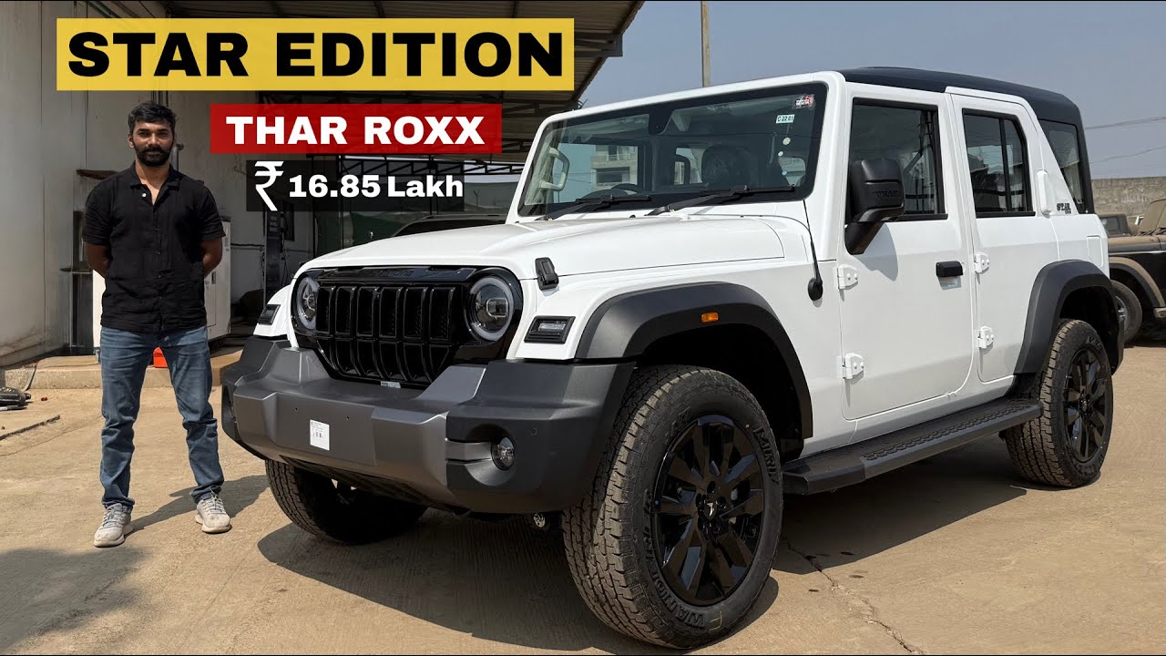 Mahindra Thar ROXX STAR Edition 2026 🔥 Полный обзор | Цена, характеристики.