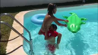 Wwe Moves Into A Pool