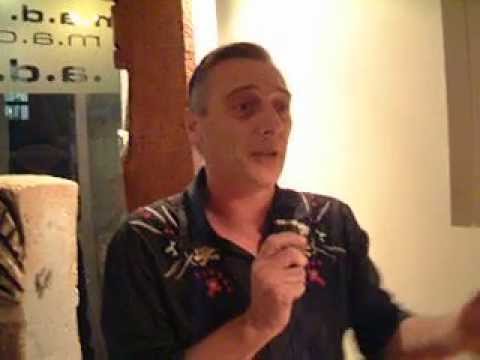 Jay Katz Speaks At Freaks Tiki Murder Exhibition