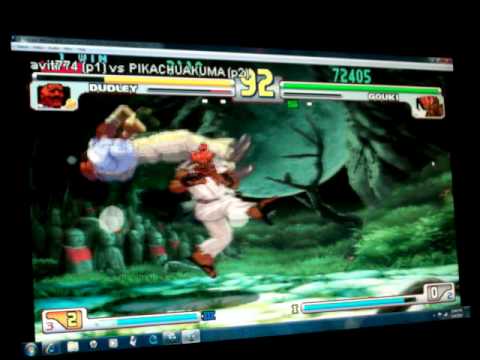 GGPO STREET FIGHTER III 3rd STRIKE MATCHES JR RODRIGUEZ ( AKUMA ) VS avit774 ( DUDLEY ) GAME 11