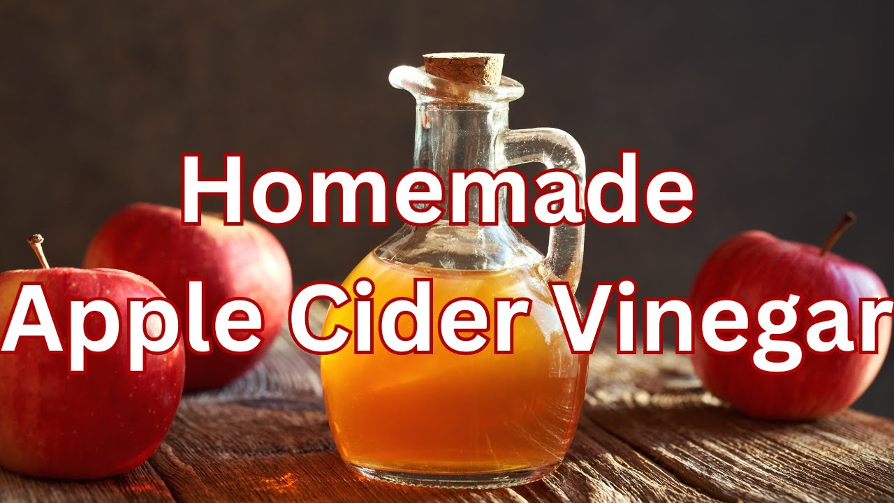 Homemade Apple Cider Vinegar - YouTube