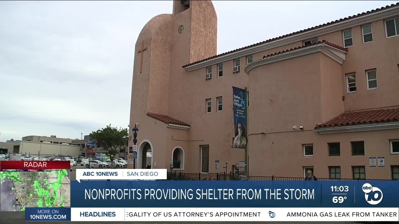 Father Joe's Villages providing shelter for the unhoused from upcoming storm