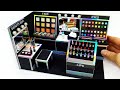 DIY Miniature Real Shop - Cosmetics shop ! Shadow , Lipstick ~