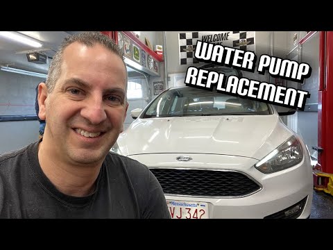 Video: Hoeveel kos dit om 'n waterpomp op 'n Ford Focus te vervang?