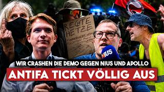 Wir haben die Antifa konfrontiert und das ist passiert