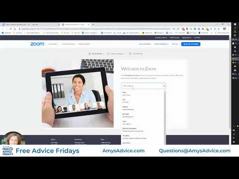 Video How to sign up for Zoom - youtube
