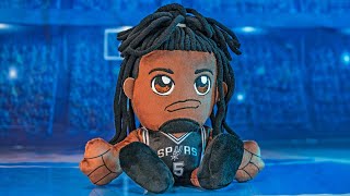 Bleacher Creatures San Antonio Stephon Castle 8" Kuricha Plush (Icon Jersey)
