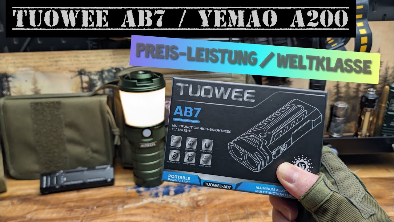 YEMAO A200 #TUOWEE AB7 # REVIEW #EDC GEAR