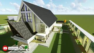 DESAIN GEDUNG SERBAGUNA 2M !!!!