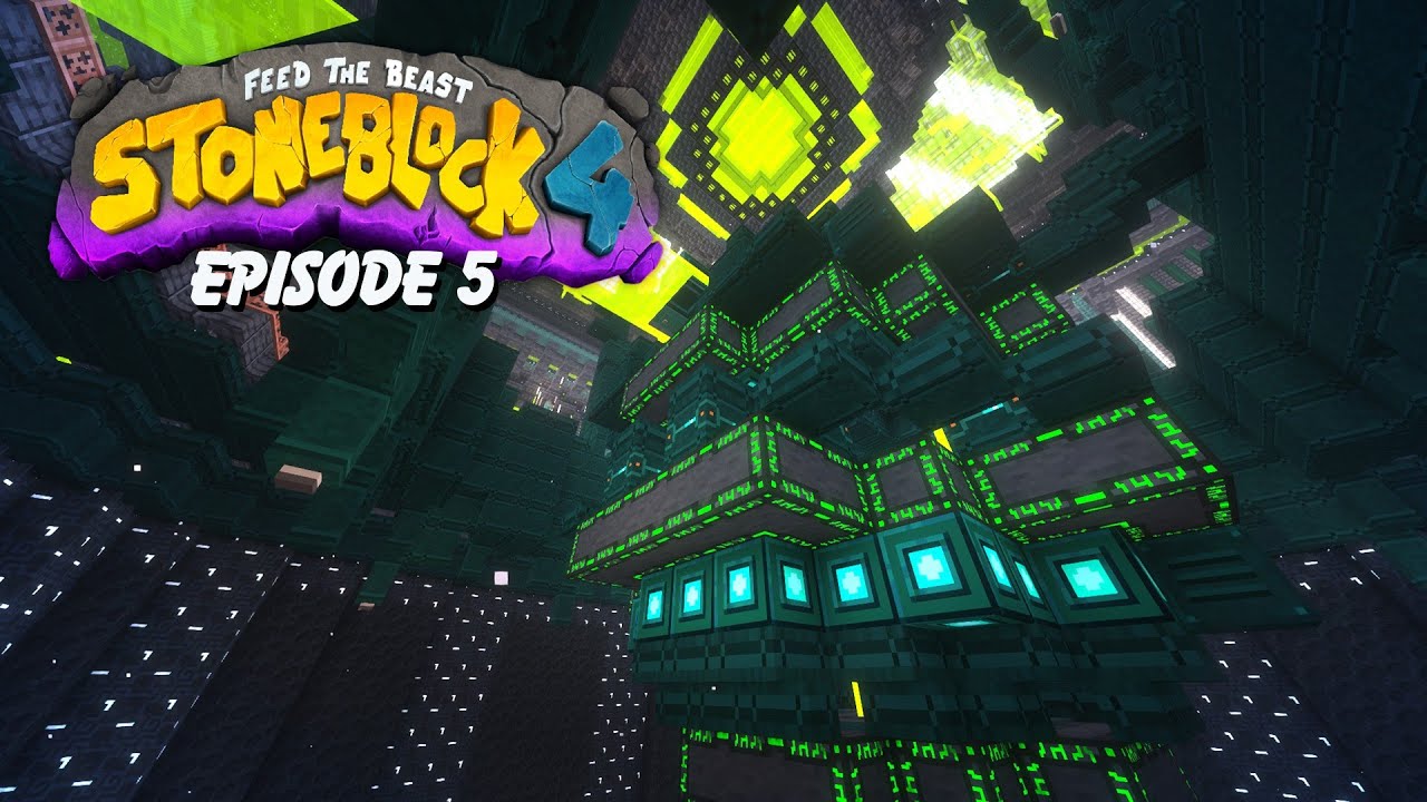 First World Engine Upgrade - FTB StoneBlock 4 #5 - Minecraft Mod Pack