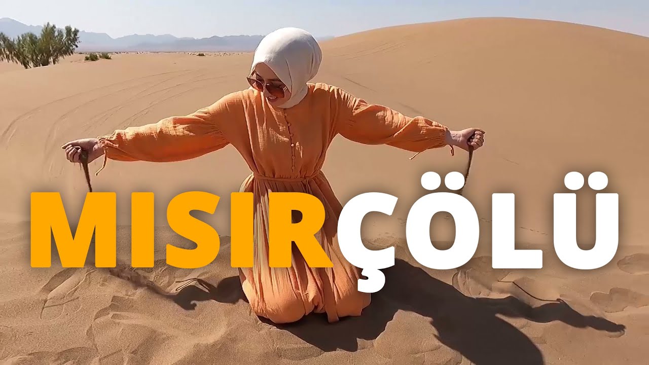 MISIR ÇÖLÜNE YOLCULUK-DEVE SÜRÜSÜ İLE KARŞILAŞTIK-BURDA GÖKTAŞI BULUYORLAR