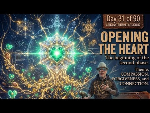 Day 31/90 Of Our Series / Opening The Heart / The Beginning of The Second Phase 