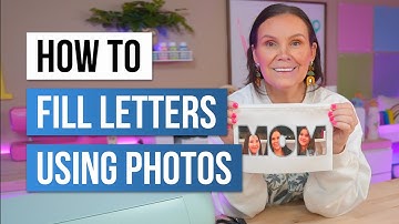 📸 How To Fill Letters With Photos in Cricut Design Space | Sublimation for Beginners