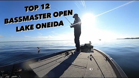 Top 12 Finish Bassmaster Open Lake Oneida (BIG Smallmouth on TOPWATER!!)