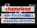 「Chameleon」のギターアドリブソロ解説2 オススメフレーズ+ ドリアン・スケールについて【ギターレッスン】