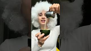 Avocado Coffee 🥑 ☕️ #food #asmr #coffee