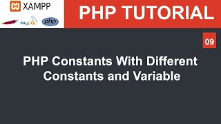 PHP Bangla Tutorial Constants in PHP With Different Constants and Variable part - 09