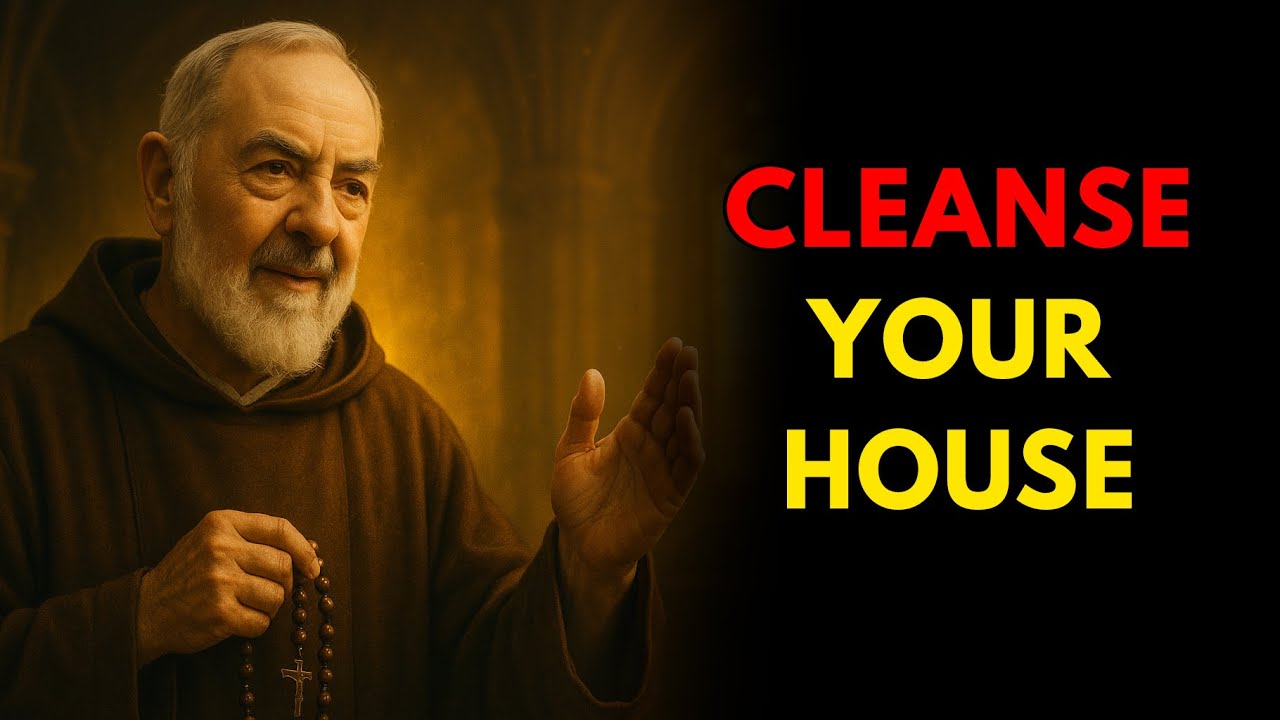 КАК ОЧИСТИТЬ ДОМ, ПОДВЕРЖЕННЫЙ ДУХОВНОЙ АТАКЕ ⚡ ПРЕДУПРЕЖДЕНИЕ ПАДРЭ ПИО