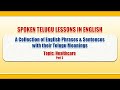 Healthcare Vocabulary - Part 3 | Learn Telugu through English | Spoken Telugu Lesson in English