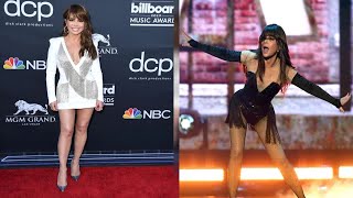Paula Abdul's hottest looks - sheer leotard, plunging neckline and minidress