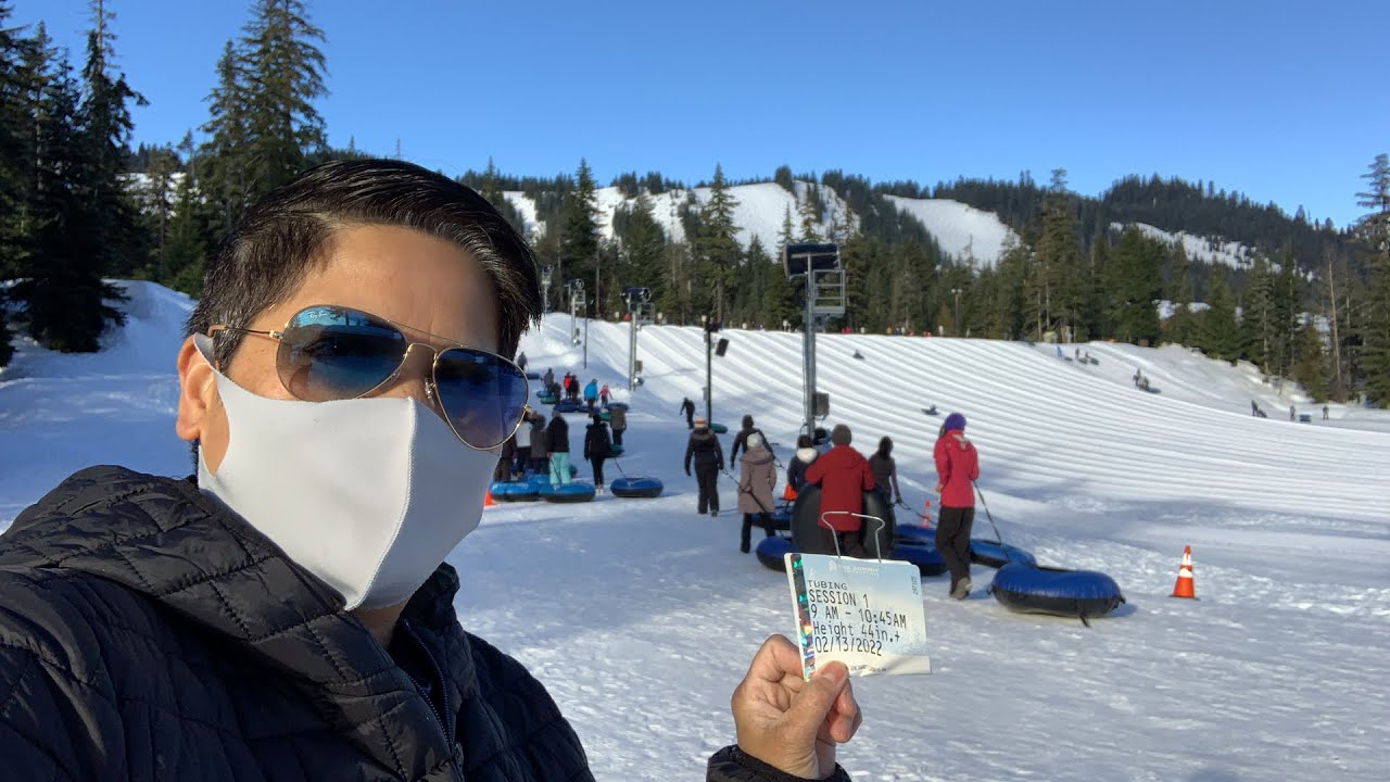 Snow Tubing at Snoqualmie Pass, Snoqualmie Washington USA YouTube