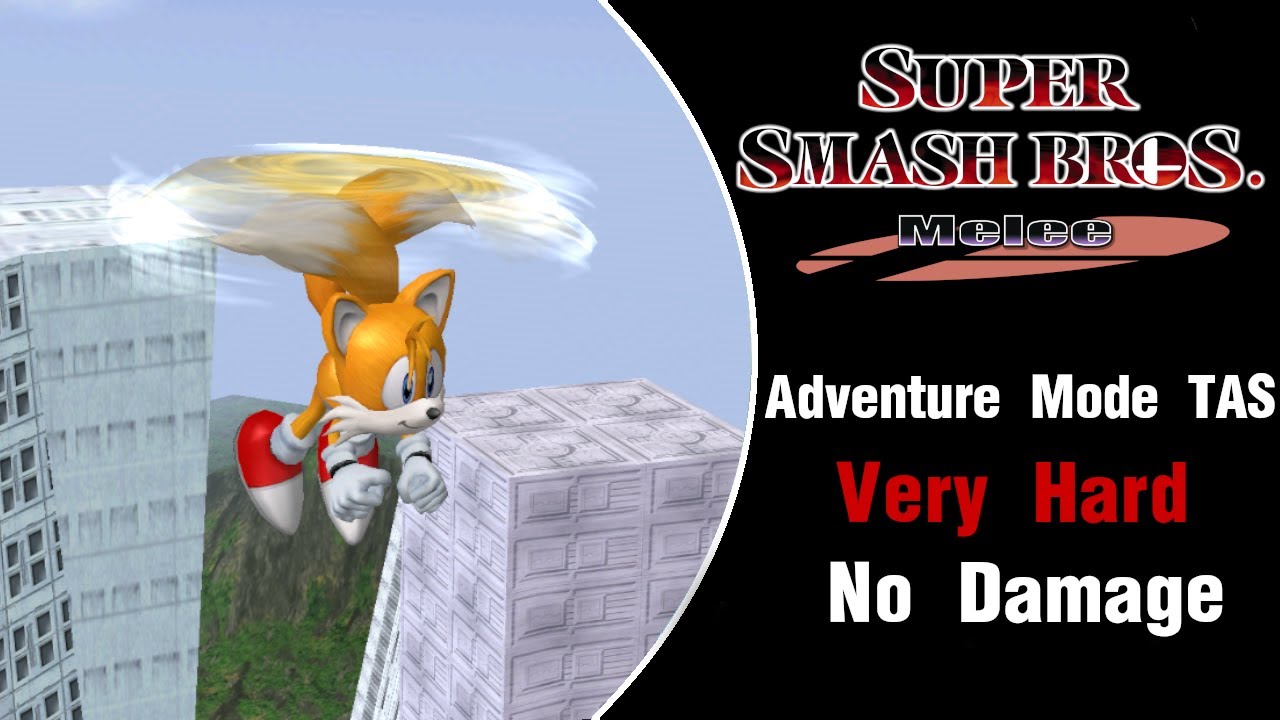 SSBM [TAS] - Tails Adventure Mode (Very Hard, No Damage)