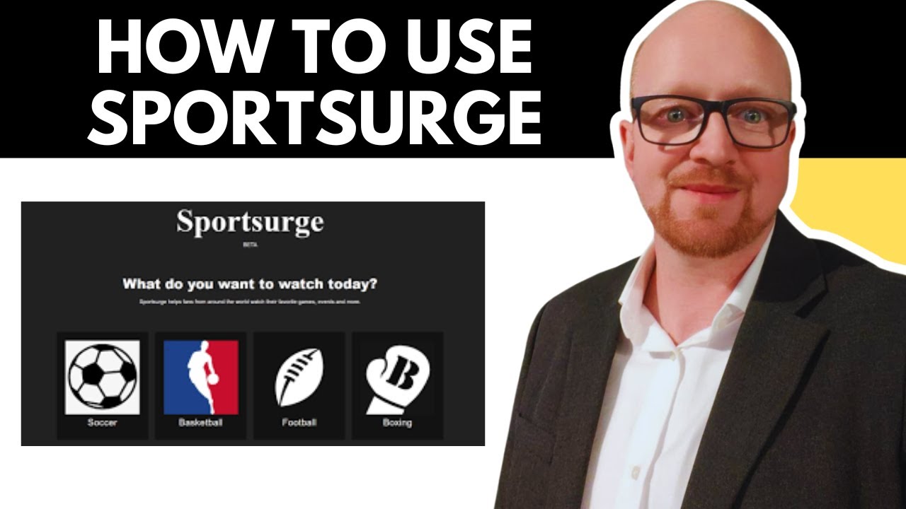 How to Use Sportsurge to Watch Live Sports (Complete Guide!) - YouTube