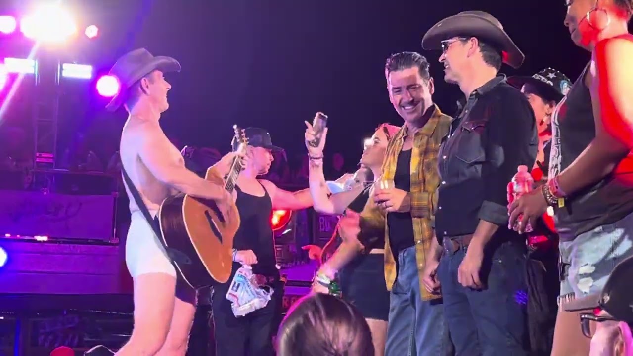 NKOTB cruise 2023 Rhinestone Cowboy and Chatahoochee Just what you never knew you needed from Joe