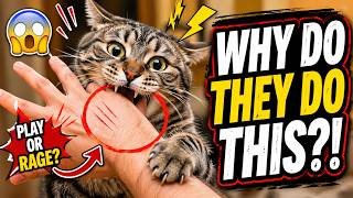WHY CATS ATTACK AND BITE YOU!