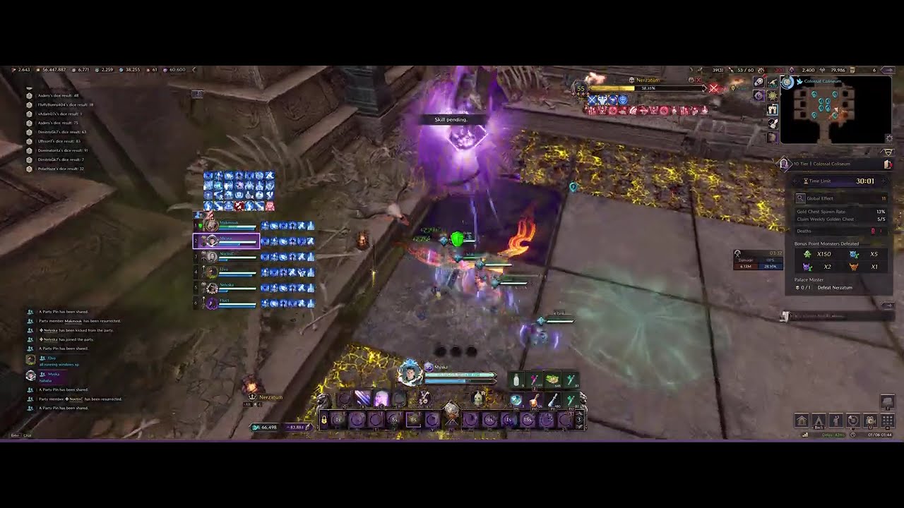 Nerzatum T10 / Scryer heal POV (Colossus Palace) 2026 01 06 01 37 17
