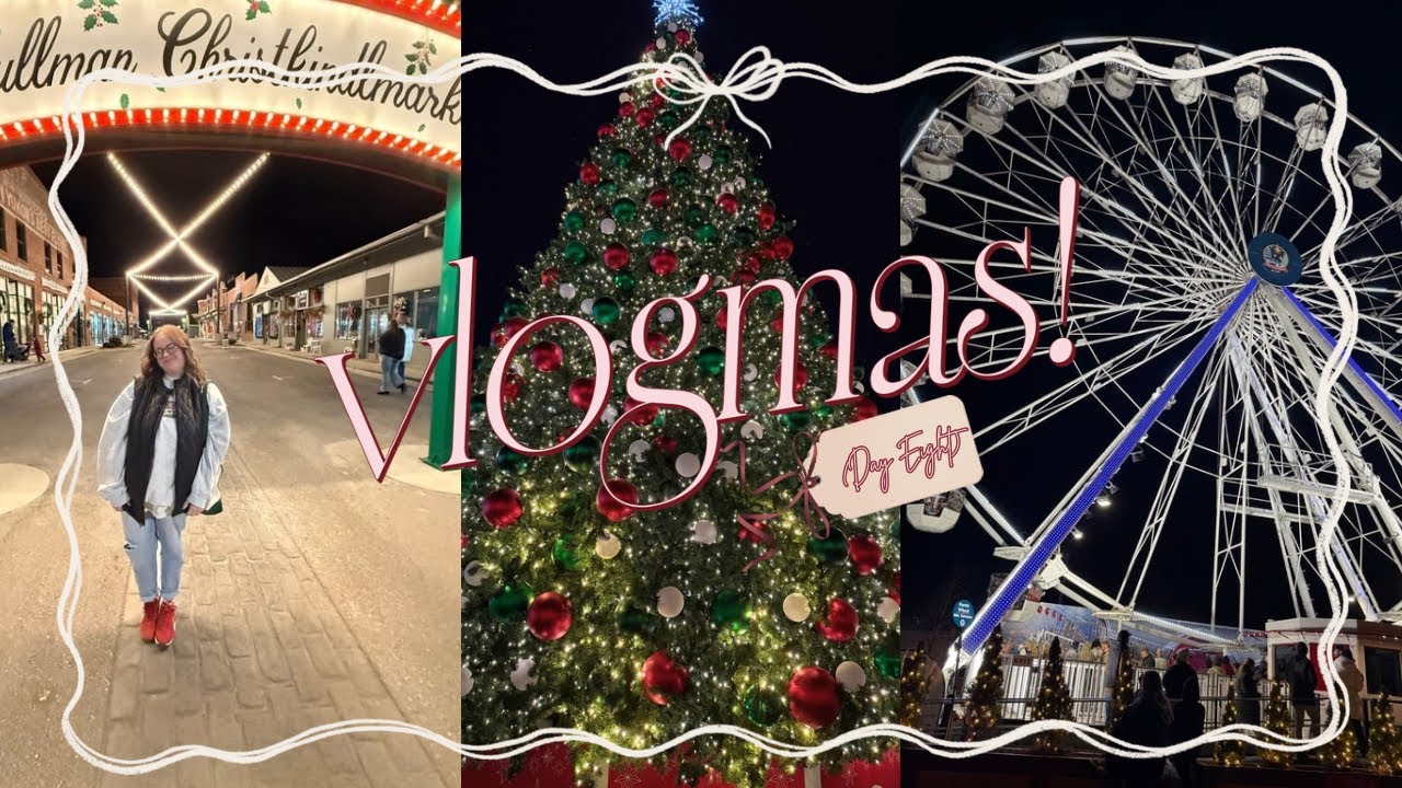 VLOGMAS, День 8 🎄🎅🏻❄️ | Неделя перед Рождеством, Christkindlmarkt, продуктивный видеоблог