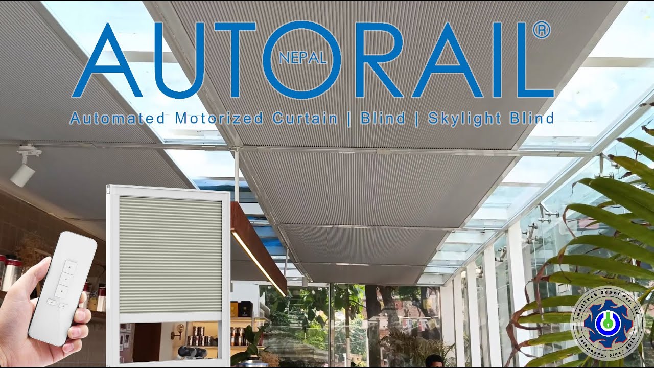 Automated Motorized Skylight Blind