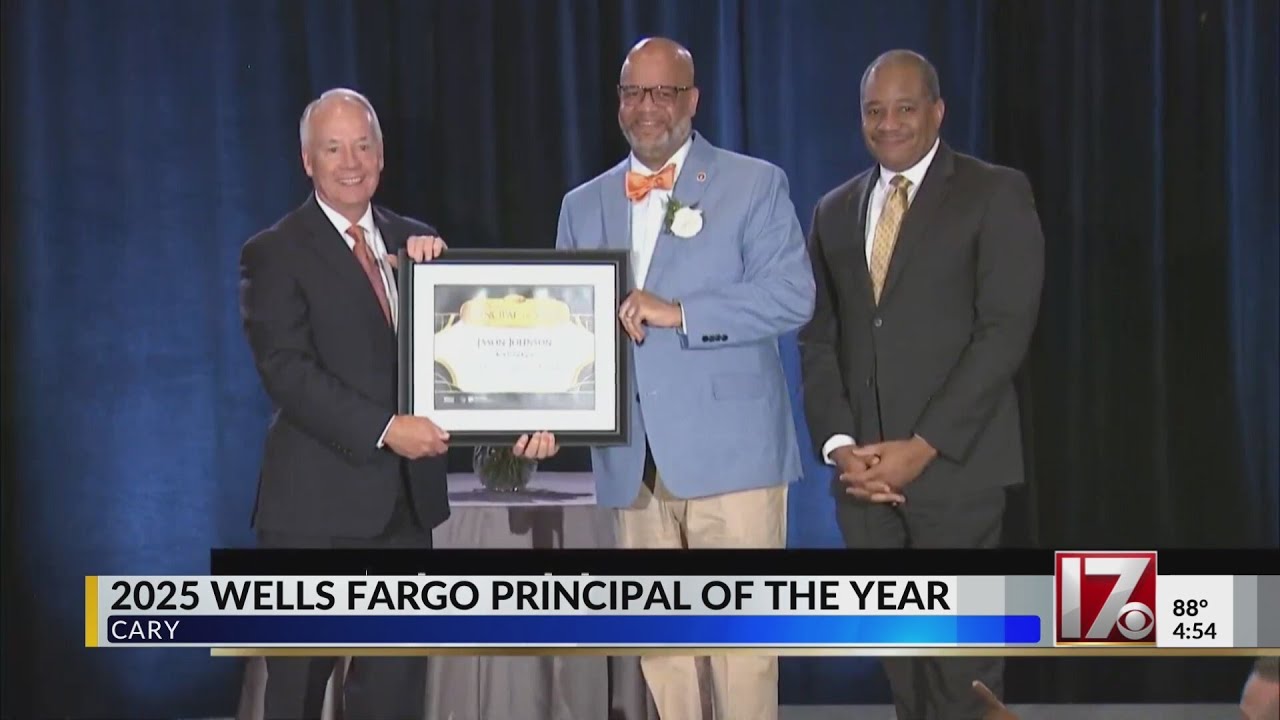 Orange High School principal named Principal of the Year - YouTube