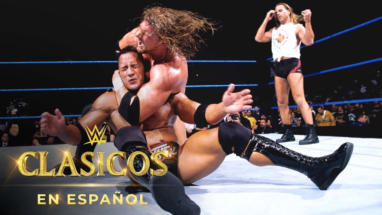 LUCHA COMPLETA: Triple H vs. The Rock – Campeonato de WWE: SmackDown, Aug. 26, 1999