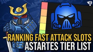 TIER LIST Ranking the Space Marine Fast Attack choices! screenshot 4