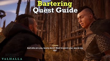 Assassin’s Creed Valhalla: Bartering Quest Guide Gameplay