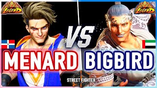 SF6 🔥 MenaRD (Luke) vs BigBird (Marisa) 🔥 Street Fighter 6