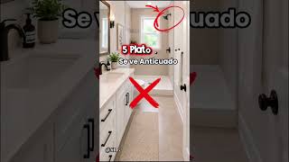6 Errores En La Ducha #home #homedecor #beforeandafter #error #ducha