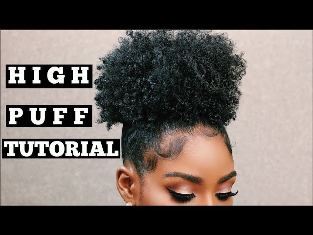 3 Summer Puff Hairstyles for Natural Hair