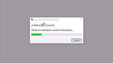 SOLUTION!!!! for Prepar3D v3 fatal error after starting a flight [HD]