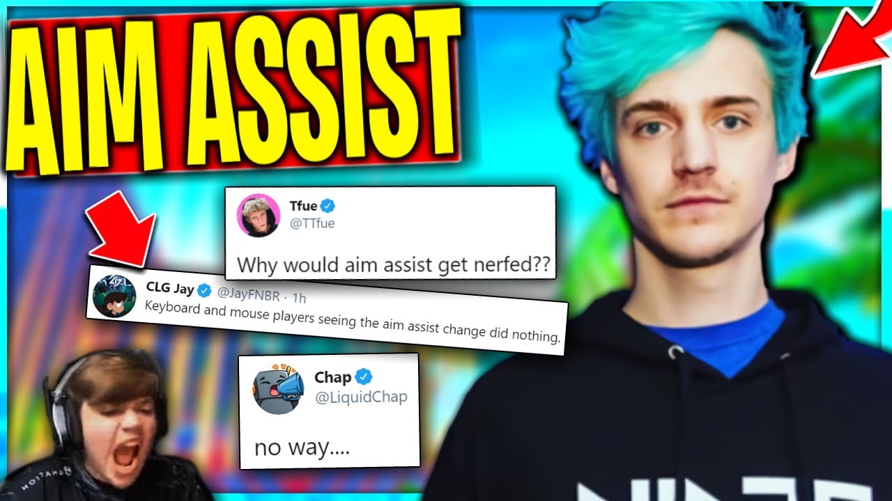 Pros Upset OVER Aim Assist Changes.. Ninja Said to Remove These from Fortnite