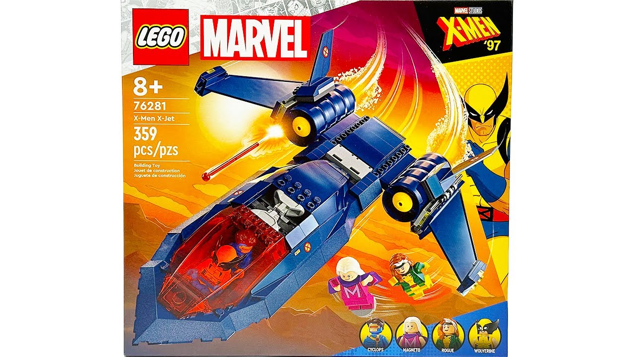 LEGO Marvel X-Men X-Jet (76281) Review! - YouTube