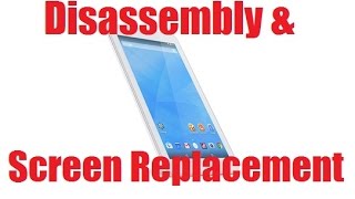 Acer Iconia One 7 B1 770 Teardown Disembly Screen Replacement