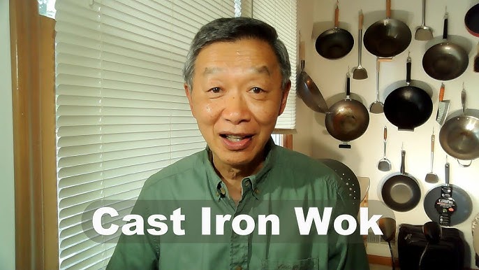 Lodge Seasoned Cast Iron Wok · 14 Inch · Black
