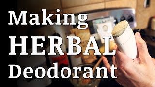 No Baking Soda HERBAL DEODORANT Stick